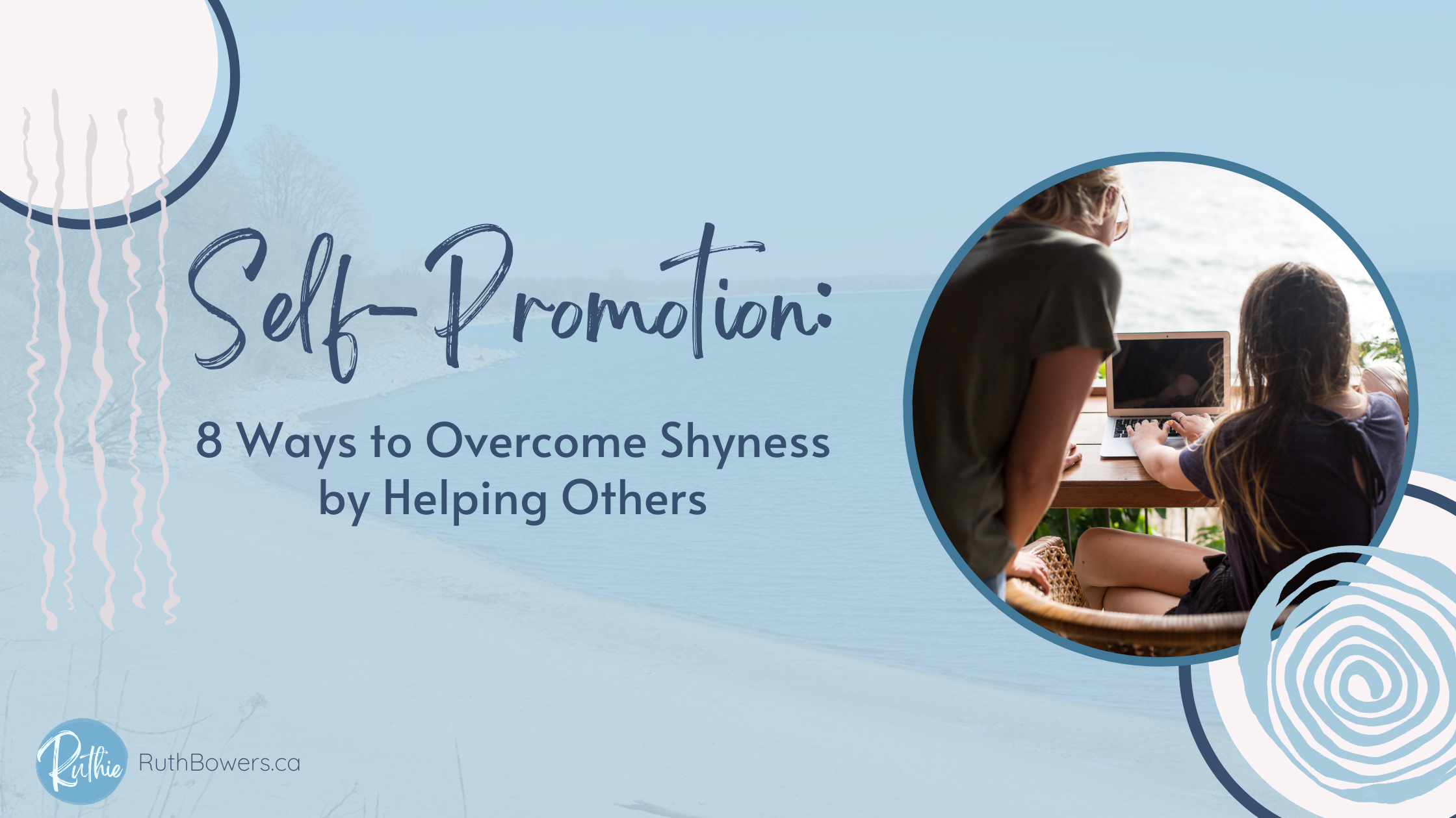 8 ways to overcome shyness blog header