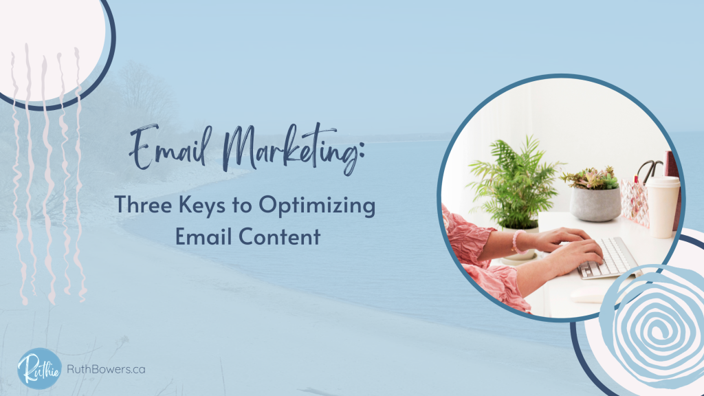 keys to optimizing email content blog header