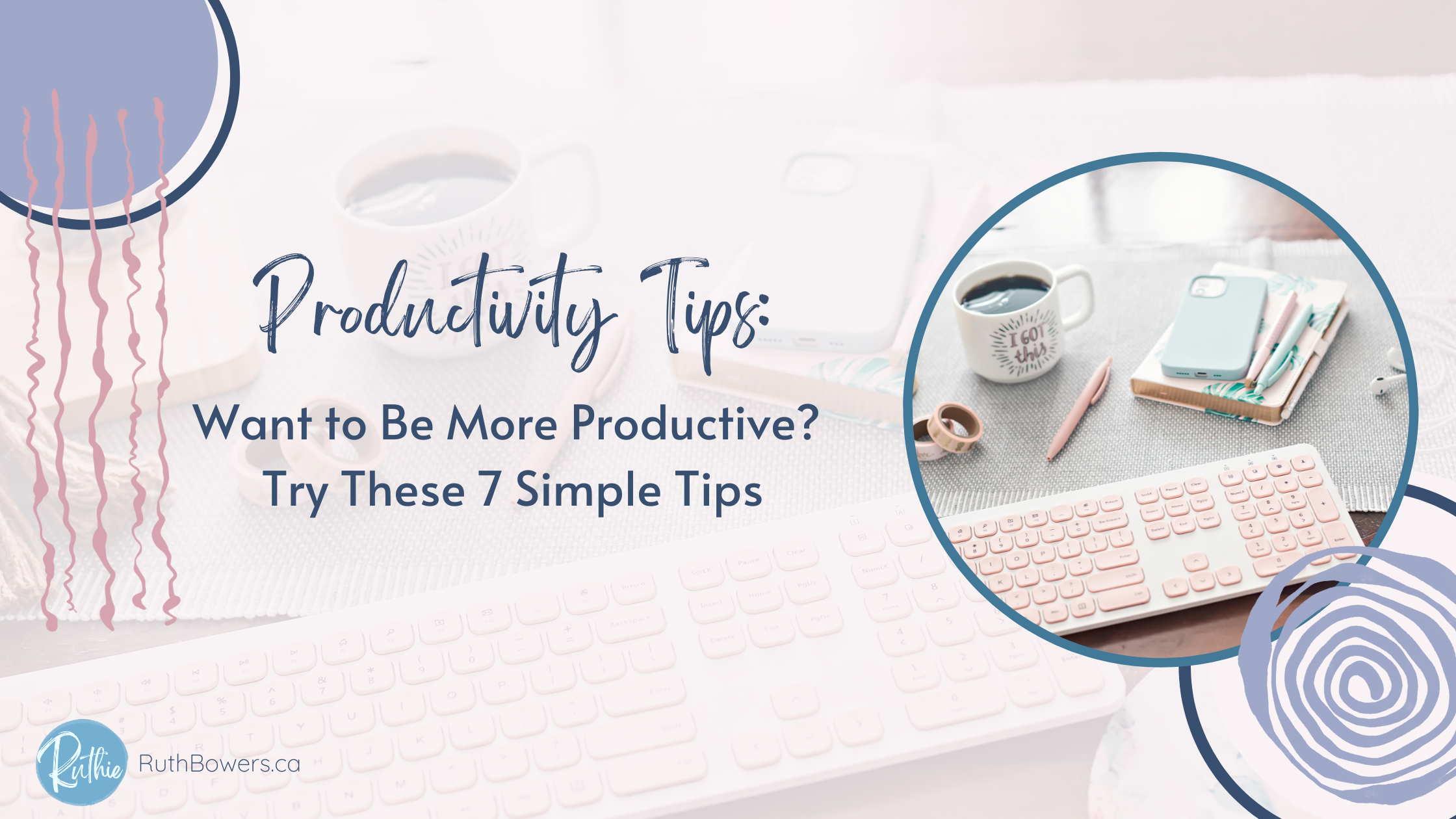 want to be more productive blog header