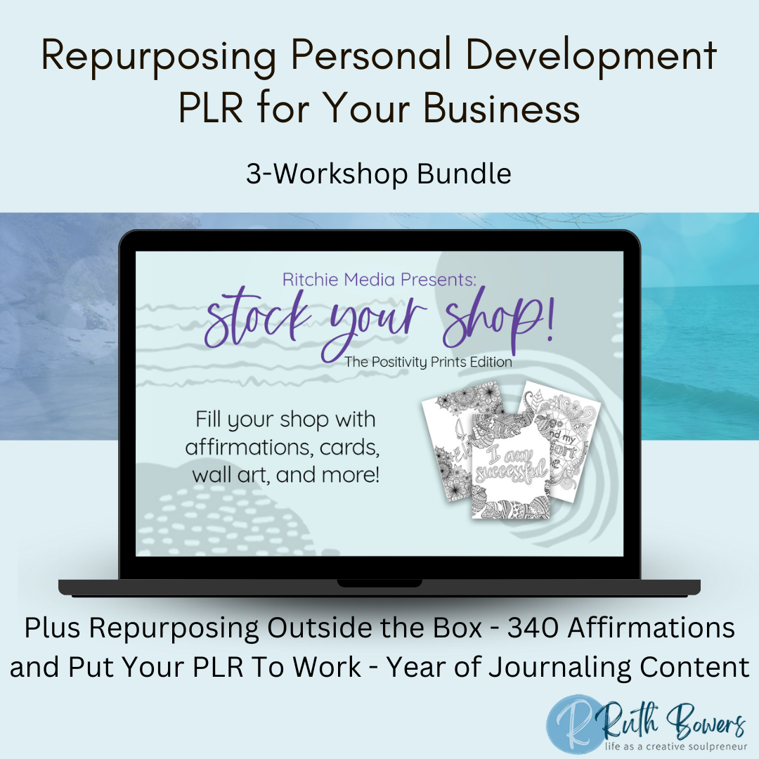Repurposing Personal Development PLR for Your Business Mockup
