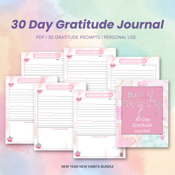 Sue_30 Day Gratitude Journal_PUO